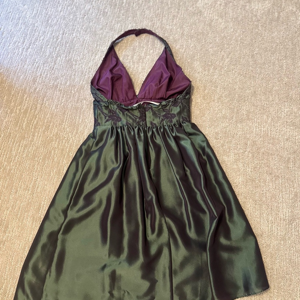 Kay unger chiffon elegant dress.